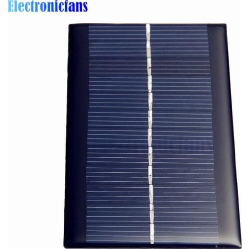 Mini 6V 1W Solar Panel Bank Solar Power Panel Module DIY Power For Light Battery Cell Phone Toy Chargers Portable