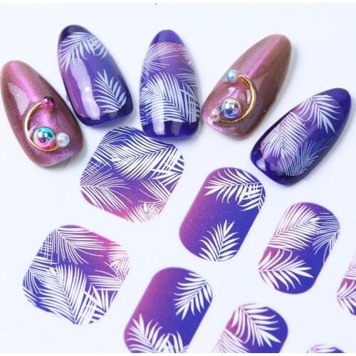Newest CA 583 584 3D nail art sticker decal stamping back gule DIY nail decoration tools