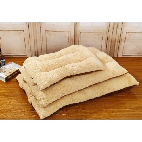 Plush Pet Mat Soft Warm Dog Cat Bed Kennel Puppy Sleeping Beds For Small Medium Large Dogs Pet Blanket