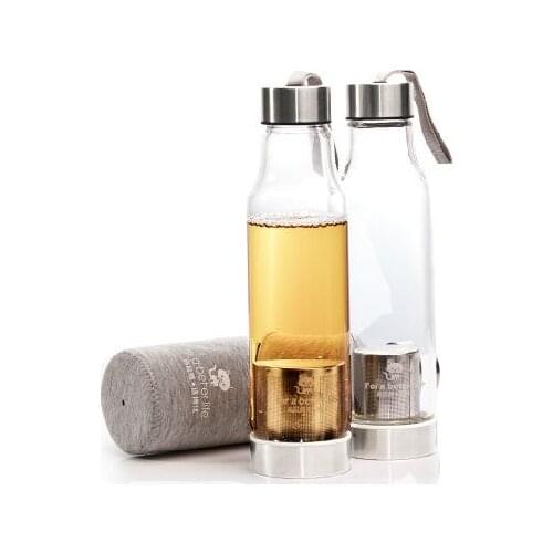 Portable leakproof sports cup simple cup with cover 550ml 24.5*6.5CM free shipping