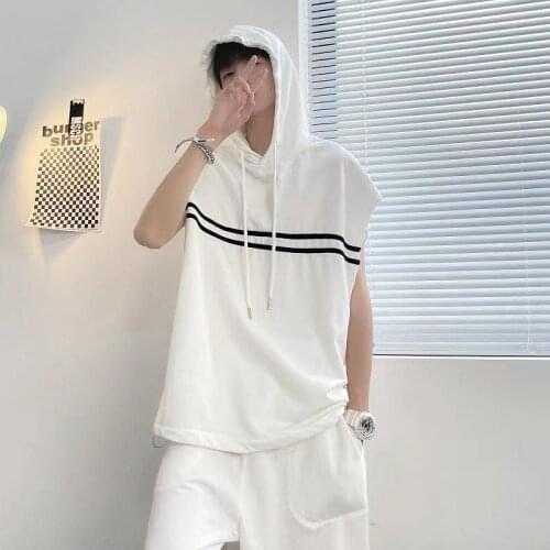 Men Summer Joggers Shorts Set Two Piece Loose Tracksuit Short Sleeve Oversized Hoodies Shirts Sport Wear Outfits Men Clothes 3XL