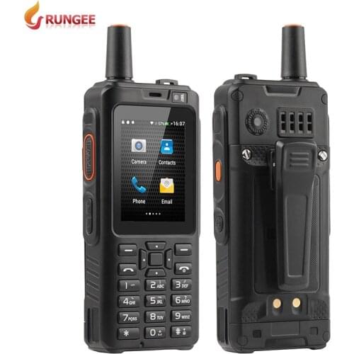 Zello Walkie Talkie Mobile Phone IP65 Waterproof shockproof Rugged Smartphone MTK6737M Quad Core Android Keyboard Feature Phone
