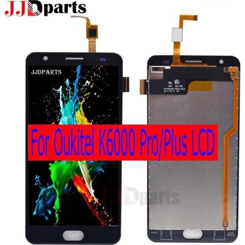 Oukitel K6000 Pro LCD Display Touch Screen Digitizer Assembly For Oukitel K6000 Plus LCD K6000Plus K6000Pro Screen Replacement