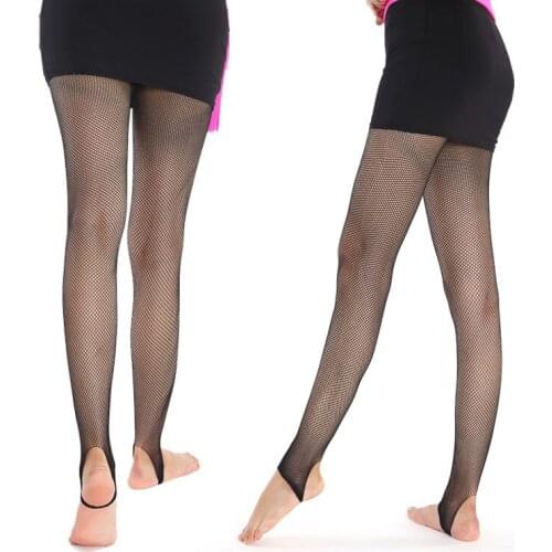 Black Plaid Women Pantyhose Sexy Solid Large Mesh Tight For Girls Fishnet Stockings Plus Size