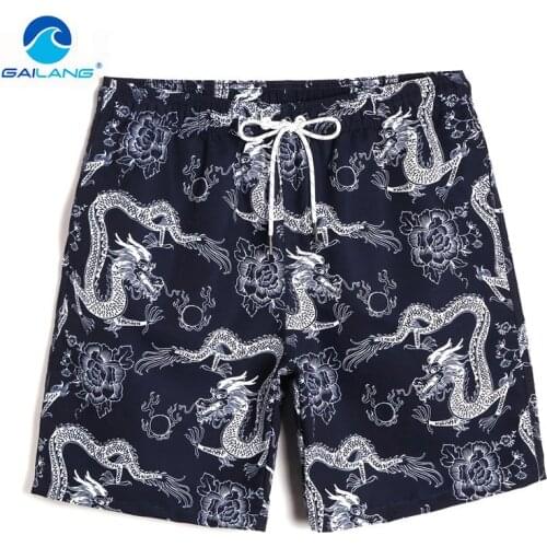 Gailang Brand Swimwear Men Swimsuits Surfing Bottoms Quick Drying Square Cut Boardshorts Swim Boxer Trunks Pluse Size Bermuda