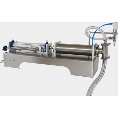Horizontal quantitative liquid filling machine for olive oil perfume automatic pneumatic filling machine