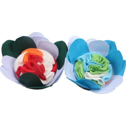 Pet Dog Mat Relieve Stress Nosework Puzzle Toy Dog Snuffle Mat Pet Sniffing Training Blanket Detachable Fleece Pads Pet Nose Pad