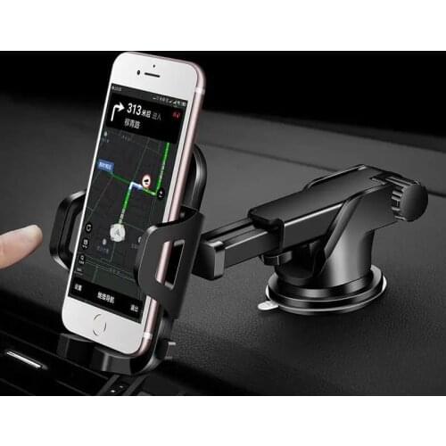 Multifunction Car Phone Holder Car Dashboard Suction Cup GPS Stand Universal Phone Bracket For iPhone Samsung Huawei Xiaomi