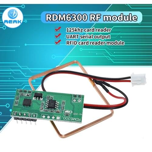 125Khz RFID Reader Module RDM6300 UART Output Access Control System for Arduino Best prices