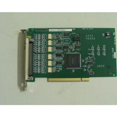 Industrial control panel PCI-6204 Data acquisition card Good quality