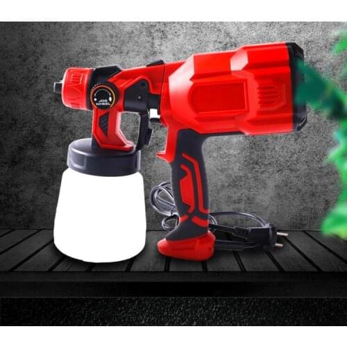Cordless Spray Gun, 800ml HVLP Household Paint Sprayer, 3 Nozzle Sizes,20V DC Li-ion Battery High Power