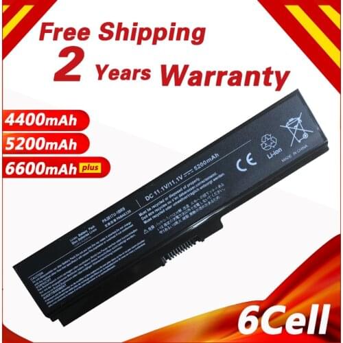 Golooloo 6 Cells Battery For TOSHIBA Satellite L645 L655 L700 L730 L735 L740 L745 L750 L755 PA3817U-1BRS 3817 PA3817 PA3817U