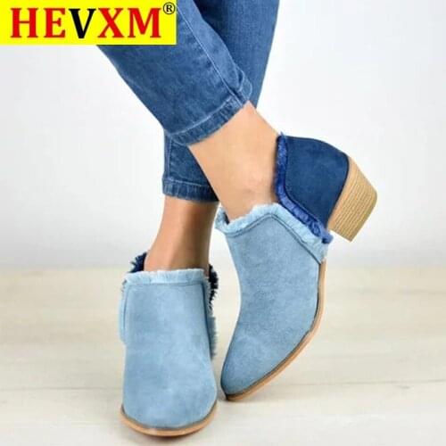 Women Winter Boots Slip On Women Causal Ankle Boots Platform Shoes Woman Creepers Rubber Flats zapatos de mujer Plus size 35-43