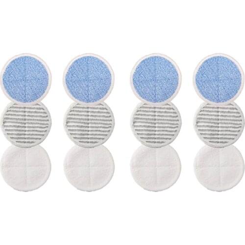12 Pack Replacement Pads Heavy-Duty Scrub for Bissell Spinwave 2039A, 2124, 2307, 2315 Powered Hard Floor Mop