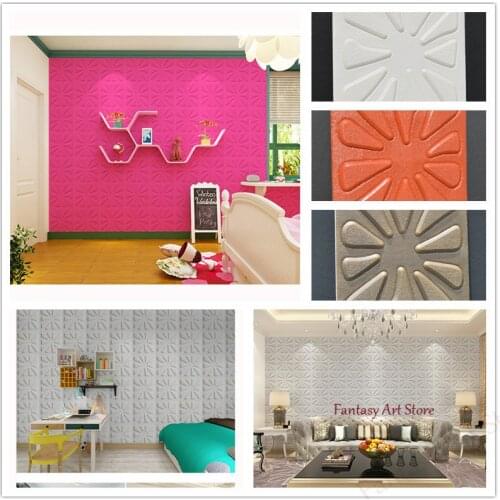 30x30cm 3d Wall Panel Mold Gypsum Wall Wall Art Decoration 3d Wallpaper Living Room Wallpaper Mural Home Decoration