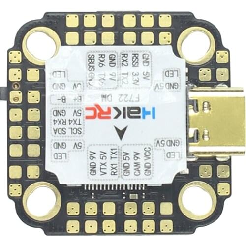 HAKRC F722/F405 Flight Controller DM MINI 3-6S Barometer Gyroscope 20*20mm Dual BEC 5V/3A 9V/2.5A for FPV Racing Drone RC Models