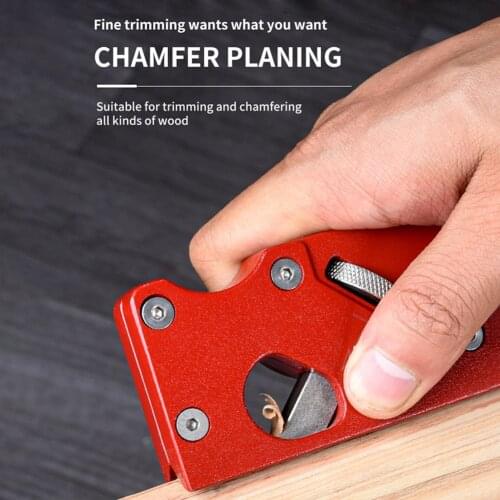 Chamfering Trimming Planer Woodworking Edge Corner Plane 45 Degree Bevel Manual Planer Carpenter Hand Tool Lightweight Portable