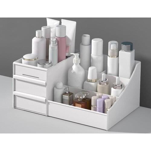 Nail Polish Drawer Organizer Storage Box Makeup Desktop Save Space Large Capacity Eco-Friendly
