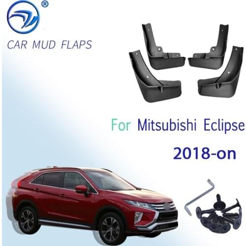 OE Styled Molded Car Mud Flaps For Mitsubishi Eclipse Cross 2018 -on Mudflaps Splash Guards Flap Mudguards Car Styling 2019 2020