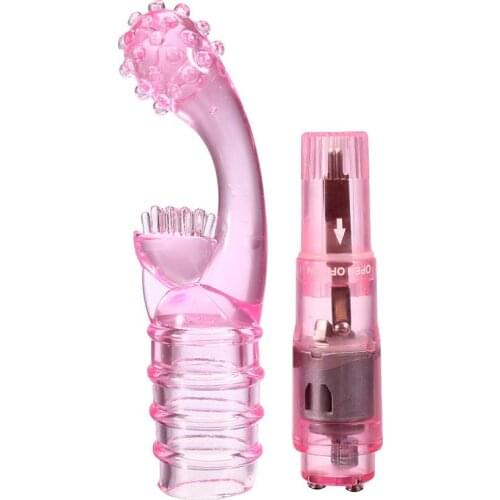 Multi Stimulation Finger Vibrator Female Mini Vibrator Masturbator Clit G-spot Orgasm Brush Sex Toy for Women ZD0080