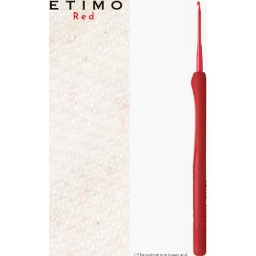 Tulip TED-001 ETIMO Red Crochet Set with Cushion Grip 1.8MM,2.0MM, 2.2MM, 2.5MM, 3.0MM, 3.5MM,4.0MM, 5.0MM,5.5MM 10MM,12MM,15MM