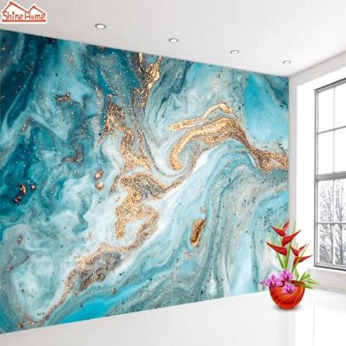 Mural Glitter Wall Papers Home Decor Vinyl 3d Photo Wallpaper Wallpapers for Living Room Peel and Stick Marble Texture Murals 3d
