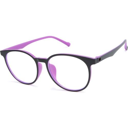 Women Men Round Glasses Frame Fashion Vintage Anti Blue Light Blocking Eyewear Myopia Prescription Optical Eyeglasses Frames