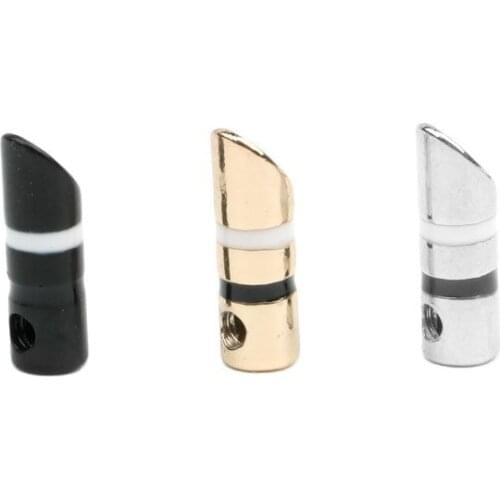 Tapered Cut Tube Screwed Cord Stoppers Rope Ends Lid Lock Toggle End Clip Clothes Bag Sportswear Shoelace Rope Accessories