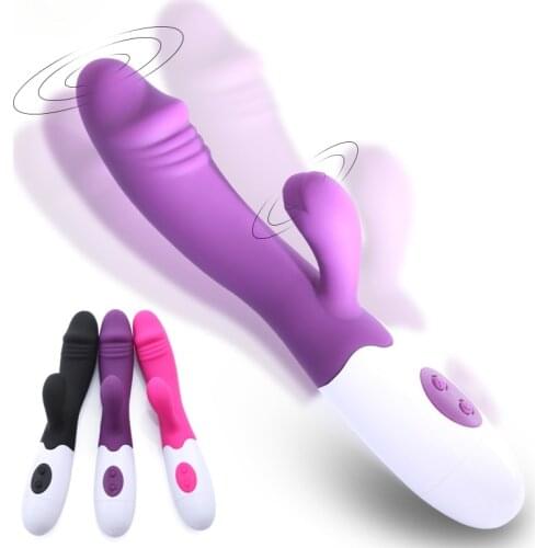 SWT 7 Speed G Spot Vibrator For Dildo Sex Toy Female Masturbator Rabbit Vibrator Vaginal Clitoral Massager Sex Toys For Women
