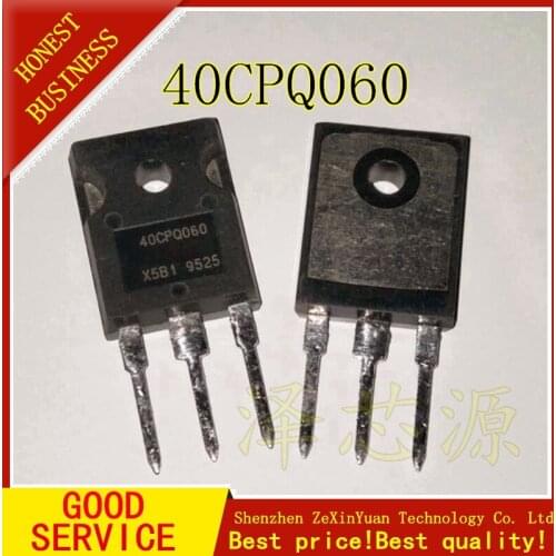 10PCS/LOT 40CPQ060 Schottky rectifier diode TO-247 40A 60V
