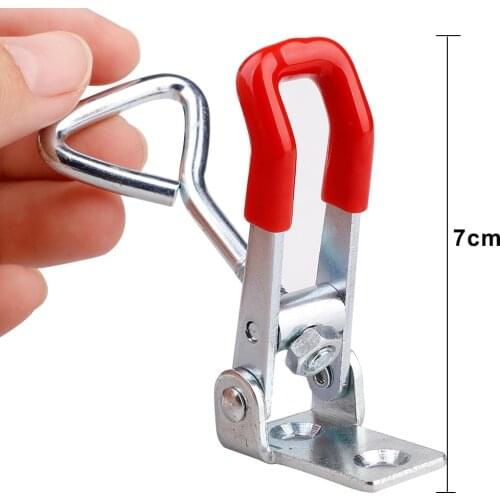 1pc GH-4001 Toggle Clamp Clamping Metal 100Kg 220 Lbs Quick Release Holding Latch Hand Tool