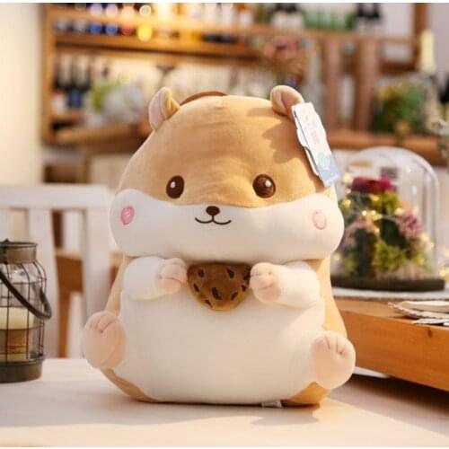 24cm cute hamster doll baby hamster stuffed toy doll, Christmas gift