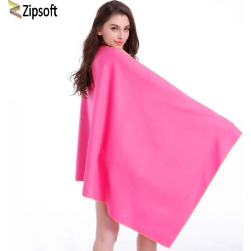 3 Pcs Zipsoft Brand Microfiber Beach towel Bath Towels for Adults Quick Drying Travel Sports Camp Swim Yoga Mat Bathing Blanket