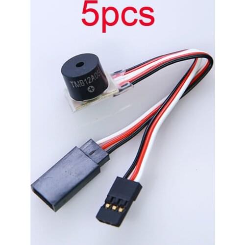 5pcs RC Aircraft Tracker with 80mm Cable Lost Finder Micro110 dB Super Loud Alarm Buzzer For FPV Racing Drone Flight Controller