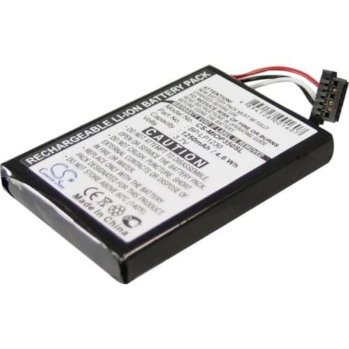 Cameron Sino 1250mah battery for DUNLOP NAVI 6000 MEDION GoPal P4210 MITAC TANSONIC PNA 6000 YAKUMO Delta X 5BT