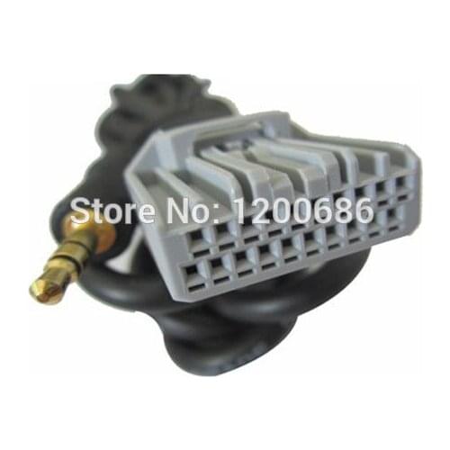 Aux Cable wire harness 3.5MM Input Audio Cable for Honda CRV Honda Accord Civic