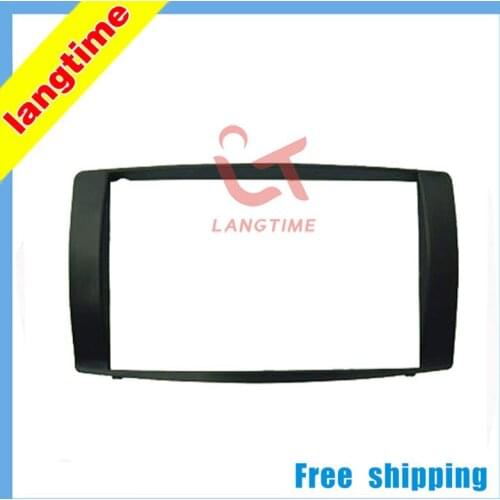 Car refitting dvd frame front bezel dvd panel for 08-2013 BYD F3 , 2DIN
