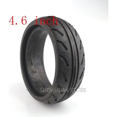 Free shipping 4.6 inch tire diameter 118mm Rubber tire solid tire 4.6"for motor balancing board scooter Motorcycle