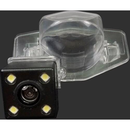 Wire Wireless Night Vision Car Rear view Backup Reverse Camera with 4 LED For Honda CRV/Jade/Geshitu 2012 2014