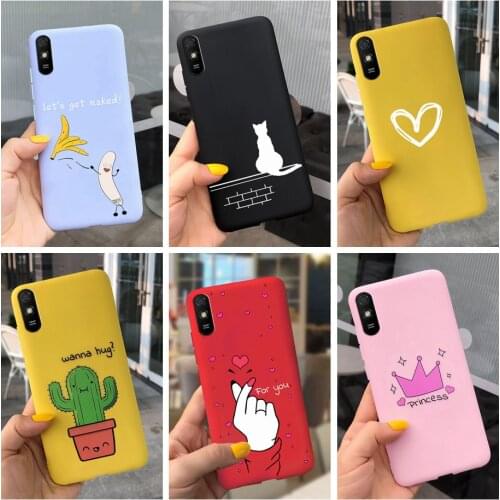 For Xiaomi Redmi 9A Case Cute Candy Cover Silicone TPU Soft Fundas Back Cover For Xiaomi Redmi 9A 9 A Redmi9A Phone Cases 6.5