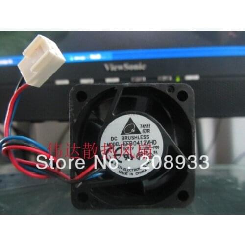 For Original Delta EFB0412VHD 4020 12V 0.18A Dual ball high to fan