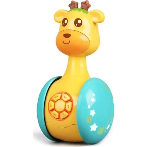 P31C Cow /Zebra/ Giraffe Tumbler Toy for Toddlers Interactive Learning Development