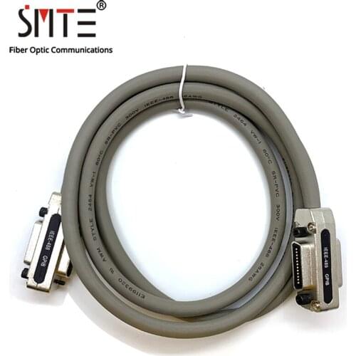 IEEE488 Line Industrial Control Connection Motherboard Line GPIB Cable GPIB Transmission Cable 1/1.5/2/3/5/10 Meters