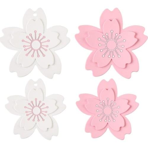 Creative Place Mat Multi-use Heat Insulation PVC Lotus Shape Kitchen Dinner Mat for Home Supplies