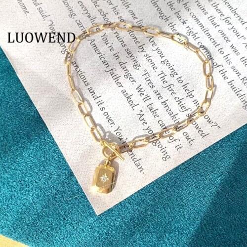 Металлические браслеты LUOWEND China At AliExpress
