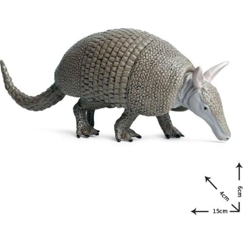Simulation Solid Armadillo Model Action Figure Wild Animal Action Figures Collection Pvc Children Cognitive Toys