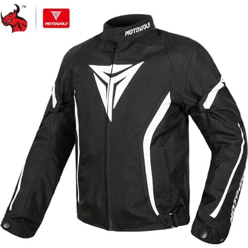 2021 Mens Motorcycle Jacket Anti-fall Motocross Suit Waterproof Moto Protection Motorcycle Riding Jacket + Pants For 4 Seasons