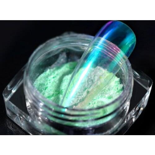 Nail Art Glitter Dust Acrylic UV Gel Tips Mermaid DIY Nail Art Accessory