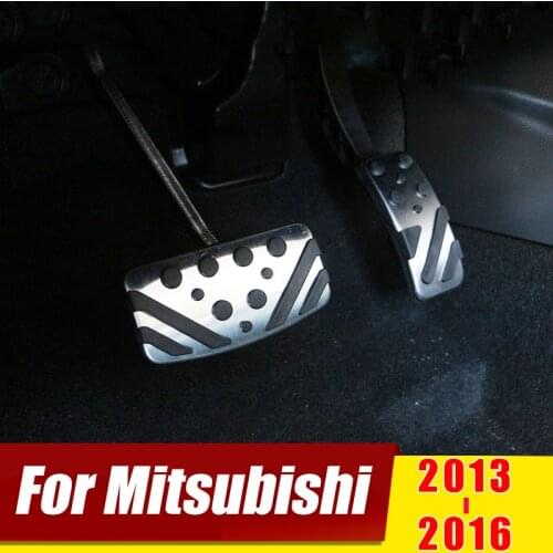 For Mitsubishi Eclipse Cross 2018 2019 ASX LANCER EX Outlander 2013-2018 AT/MT Accelerator Brake Pedal Clutch Pedals Covers