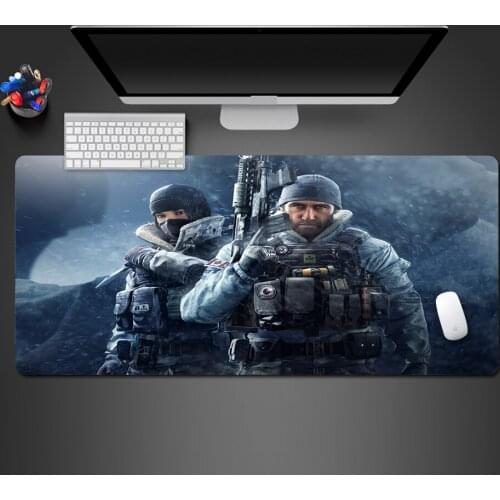 Rainbow Six Siege Mouse Pad Super Hot Professional Gaming Palyer Mouse Pad PC Gaming Computer Keyboard Mousepad Christmas Gift